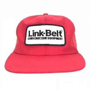 Vintage Trucker Hat Link-Belt Construction
